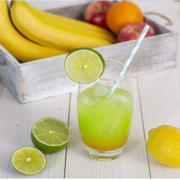 striped pastel Biodegradable paper party straws - Picture 6 of 7